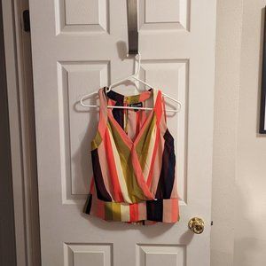 Striped Halter Top